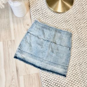 Bullhead for Anthropologie denim skirt